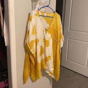 Tie dye cover up